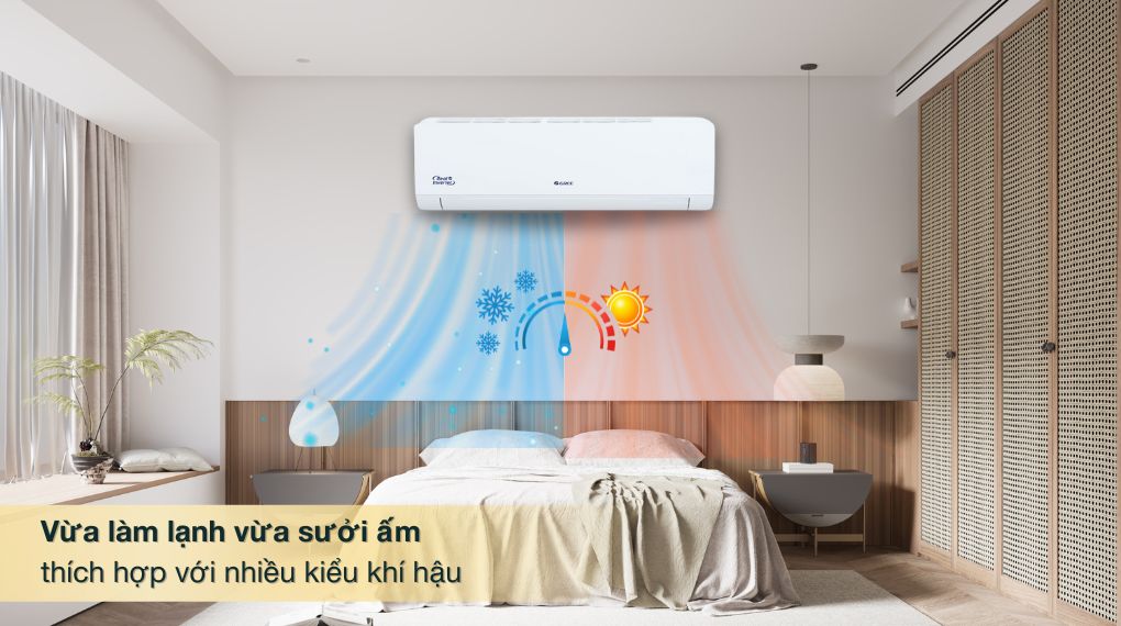 Điều hòa 2 chiều Gree Inverter 9000 BTU BD9HI - Ảnh 5