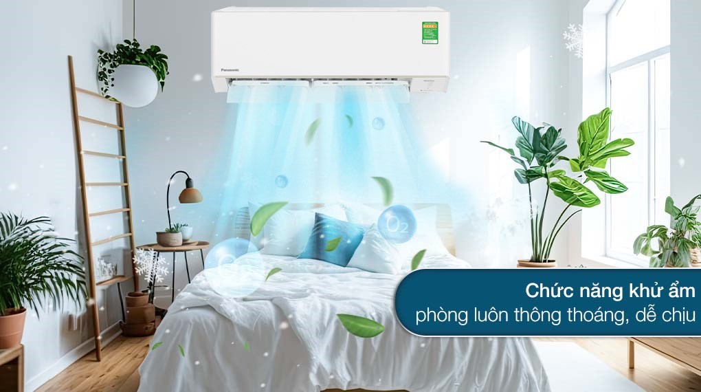 Điều hòa 2 chiều Panasonic Inverter 9040 BTU CU/CS-YZ9AKH-8 - Ảnh 4