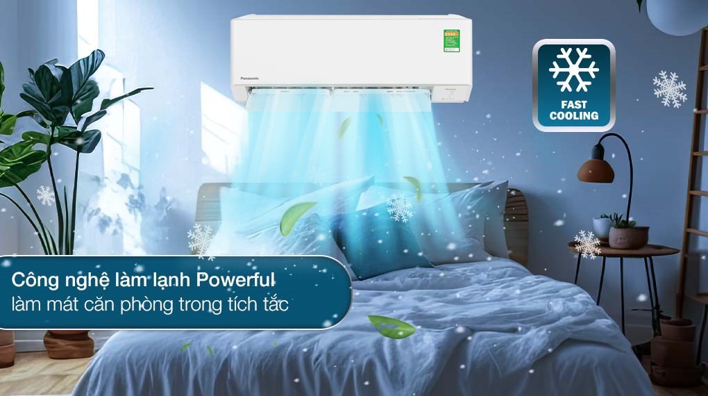 Điều hòa 2 chiều Panasonic Inverter 9040 BTU CU/CS-YZ9AKH-8 - Ảnh 5