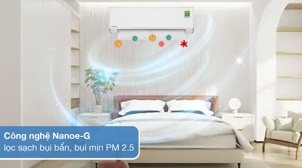 Điều hòa Panasonic Inverter 1 HP CU/CS-XU9ZKH-8 - Ảnh 6