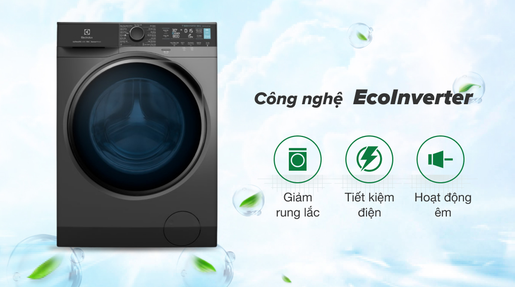 Máy giặt Electrolux Inverter 11 kg EWF1141R9SB - Ảnh 3