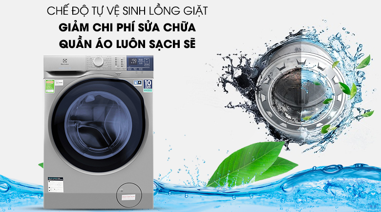 Máy giặt Electrolux Inverter 9 kg EWF9024ADSA - Ảnh 2