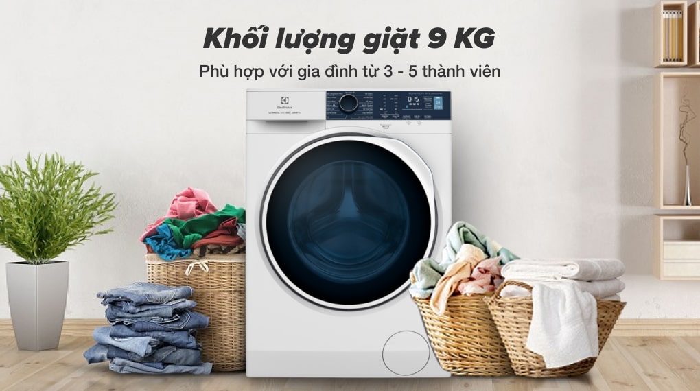 Máy giặt Electrolux Inverter 9 kg EWF9024P5WB - Ảnh 5