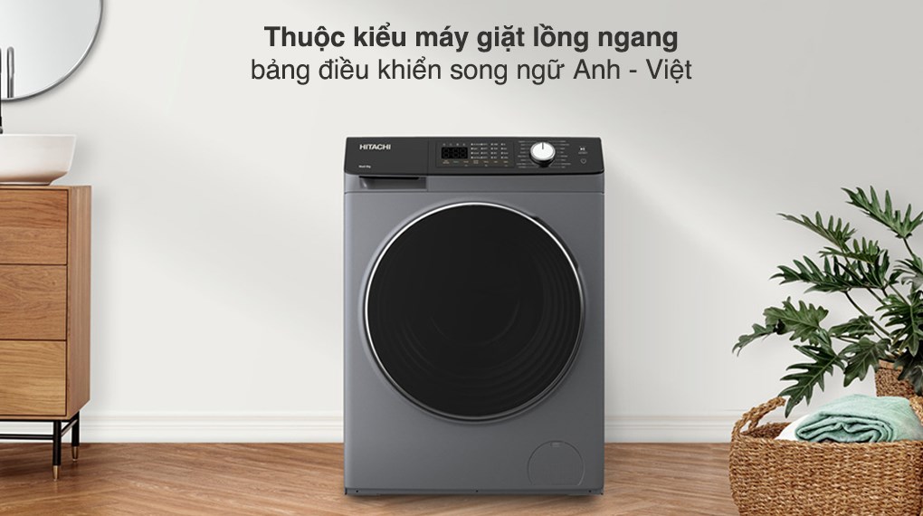 Máy giặt Hitachi Inverter 9.5 kg BD-954HVOS - Ảnh 3