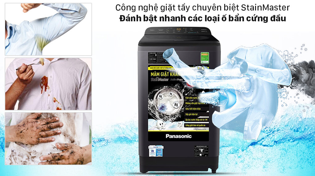 Máy giặt Panasonic 8.5 Kg NA-F85A9DRV - Ảnh 3