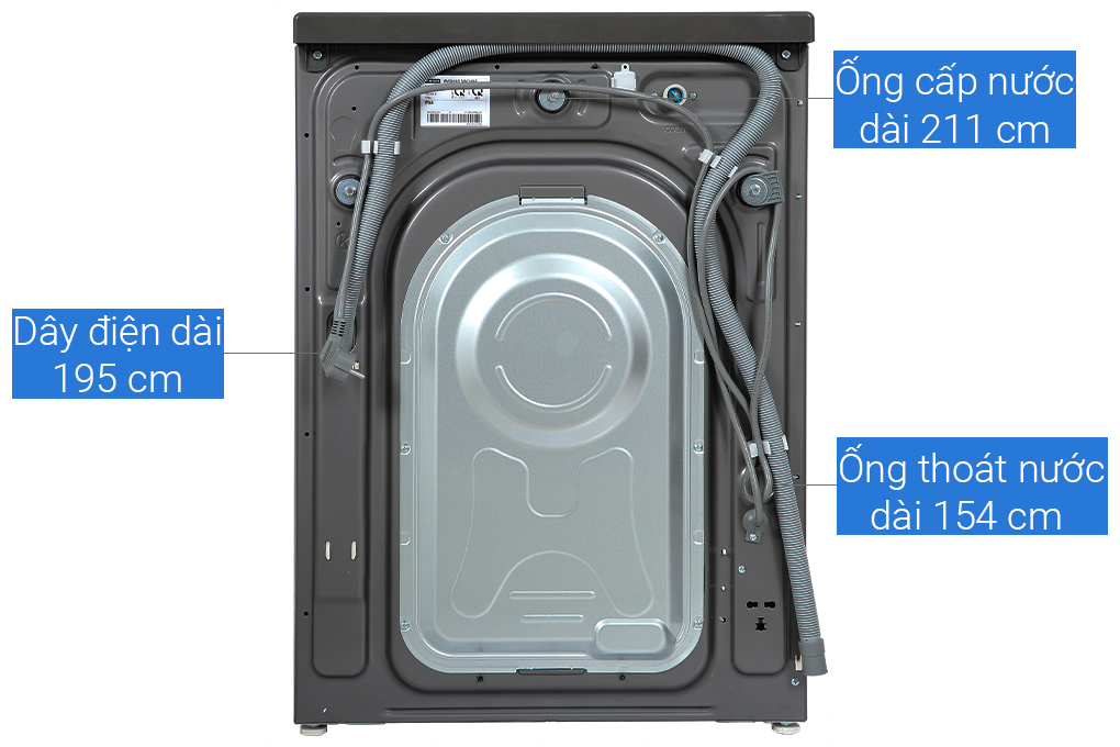 Máy giặt Samsung AI Inverter 10kg WW10T634DLX/SV - Ảnh 4