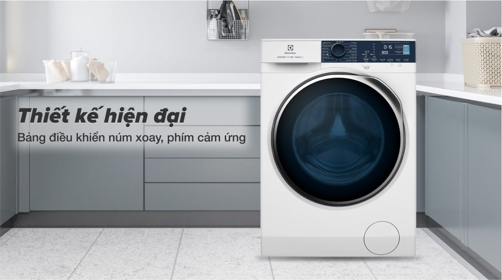 Máy giặt sấy Electrolux Inverter giặt 10 kg - sấy 7 kg EWW1024P5WB - Ảnh 3