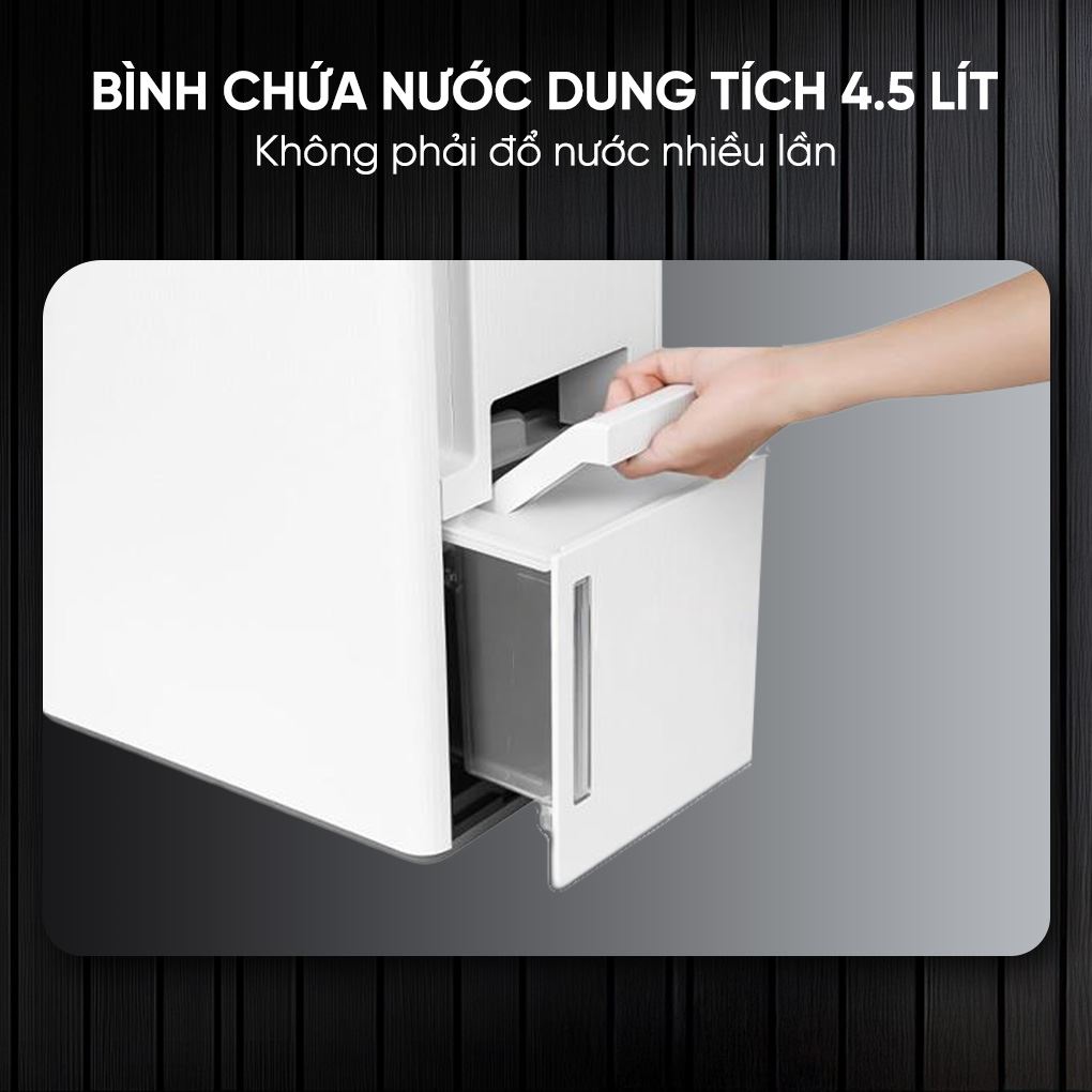 Máy hút ẩm Sharp DW-T30HV-W 30L/ ngày  - Ảnh 3