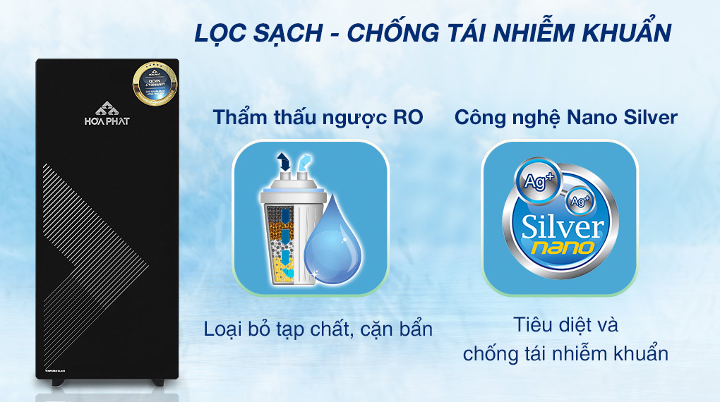 Máy lọc nước RO Hòa Phát HPU488 11 lõi - Ảnh 6