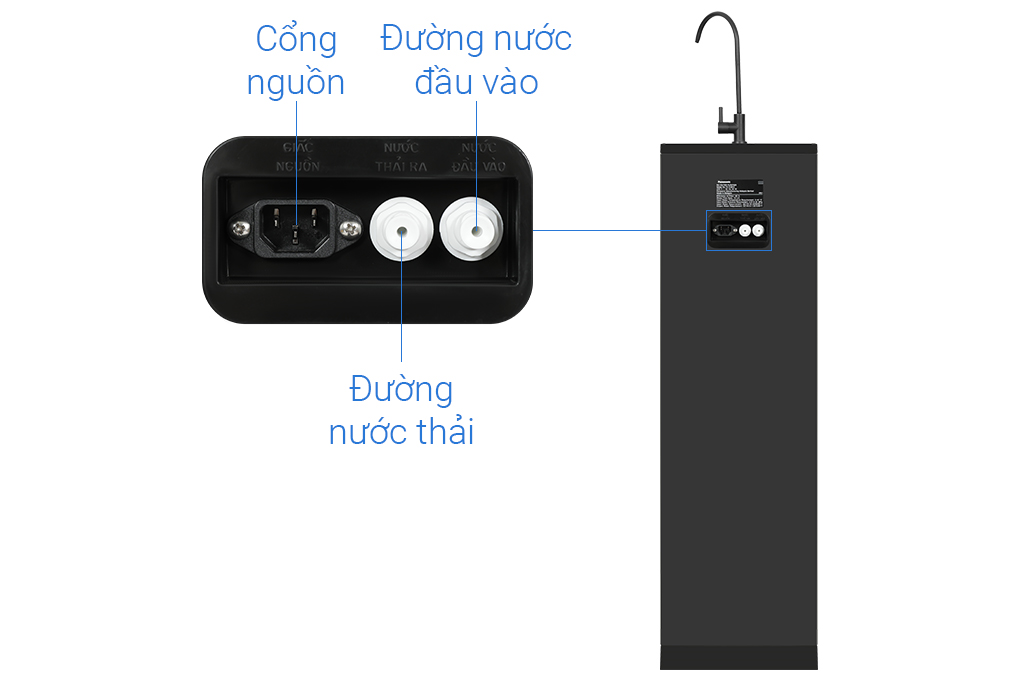 Máy lọc nước RO Panasonic TK-CA812M-VN 6 lõi - Ảnh 4