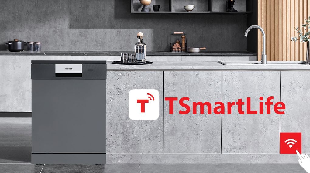 Máy rửa bát độc lập Toshiba DW-15F7(G)-VN - Ảnh 4
