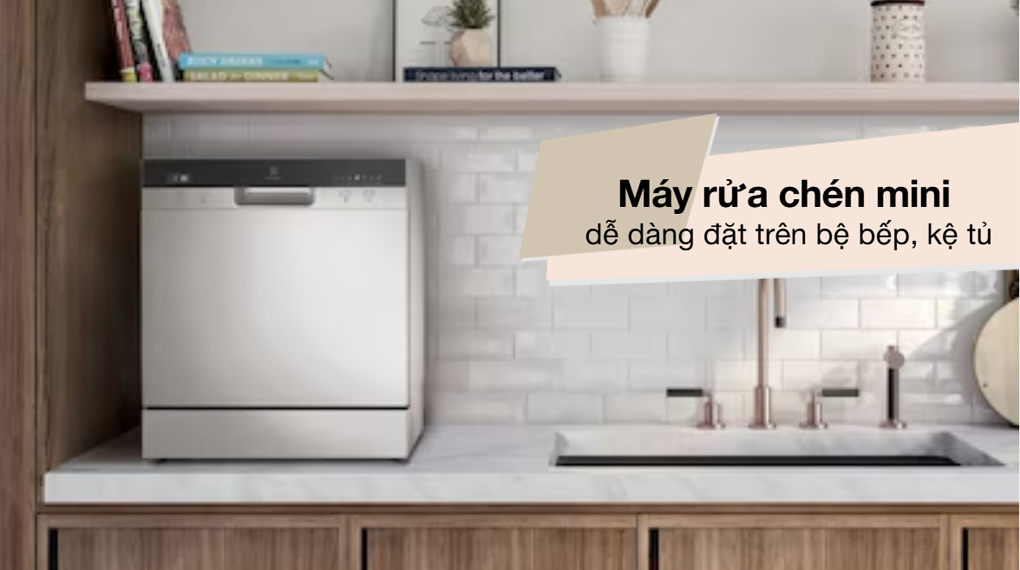 Máy rửa chén mini Electrolux EFC3862MS - Ảnh 2