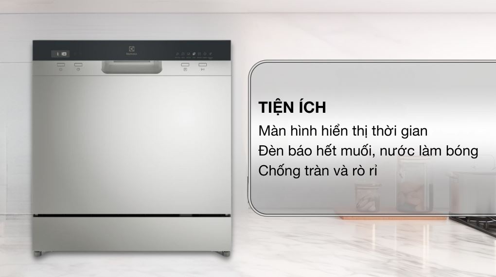 Máy rửa chén mini Electrolux EFC3862MS - Ảnh 6