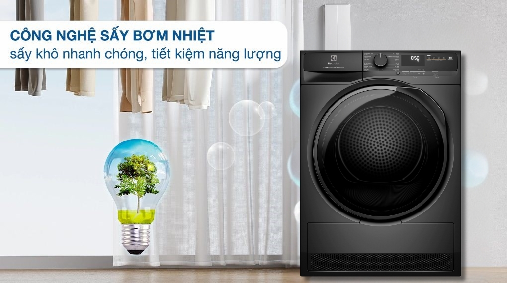 Máy sấy bơm nhiệt Electrolux UltimateCare 8 kg EDH803J5SC - Ảnh 3