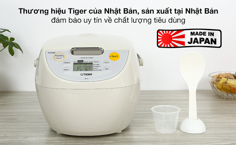 Nồi cơm điện tử Tiger 1.8 lít JBV-S18W - Ảnh 3