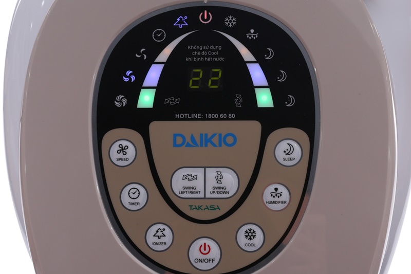 Máy làm mát không khí Daikio DKA-02500B