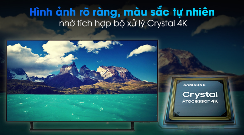 Tivi Samsung 4K Smart UHD 50 inch UA50AU9000 - Ảnh 3
