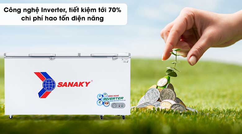 Tủ đông Sanaky Inverter 530 lít VH-6699HY3 - Ảnh 4