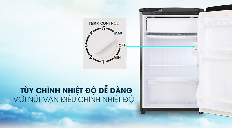 Tủ lạnh Aqua 90 lít AQR-D99FA(BS) - Ảnh 5