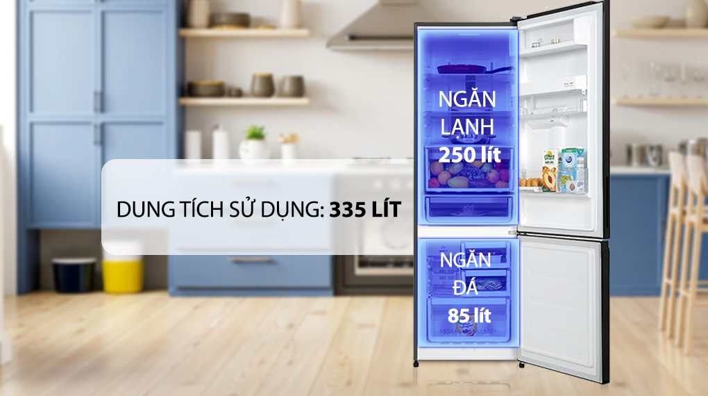 Tủ lạnh Electrolux Inverter 335 Lít EBB3762K-H - Ảnh 3