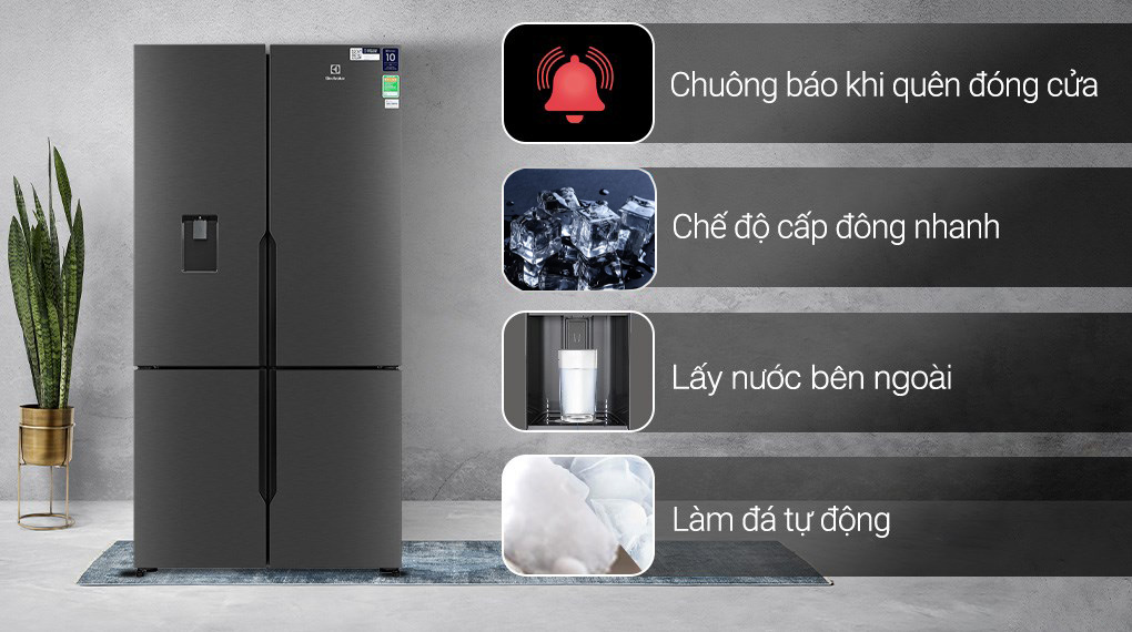 Tủ Lạnh Electrolux Inverter 562 lít EQE5660A-B - Ảnh 5