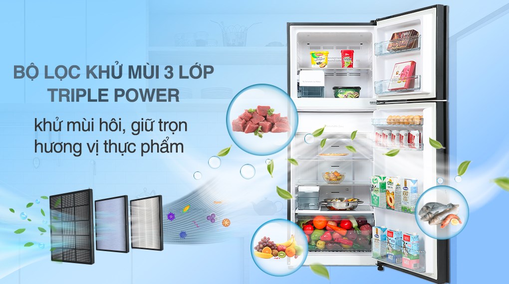 Tủ lạnh Hitachi Inverter 349 lít R-FVY480PGV0 GBK - Ảnh 6