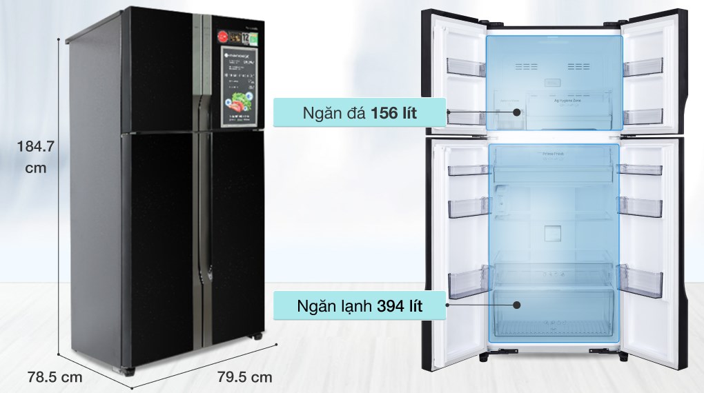 Tủ lạnh Panasonic 550 lít NR-DZ601YGKV - Ảnh 10