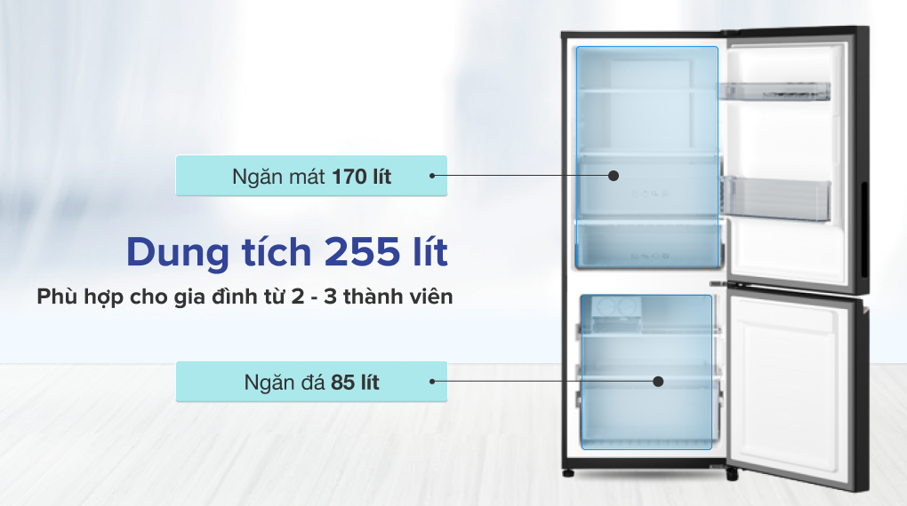 Tủ lạnh Panasonic Inverter 255 lít NR-BV281BGMV - Ảnh 3
