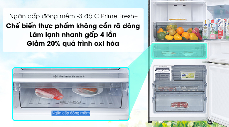Tủ lạnh Panasonic Inverter 417 lít NR-BX471GPKV - Ảnh 3