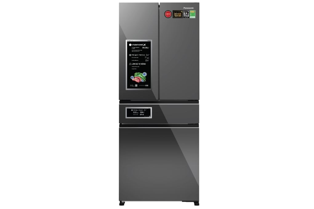 Tủ lạnh Panasonic Inverter 545 lít Multi Door NR-YW590XJKV GƯƠNG ĐEN  - Ảnh 2