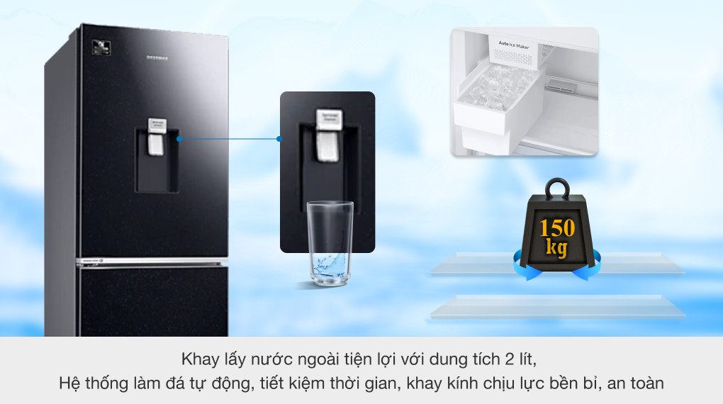 Tủ lạnh Samsung Inverter 276 lít RB27N4190BU/SV - Ảnh 4