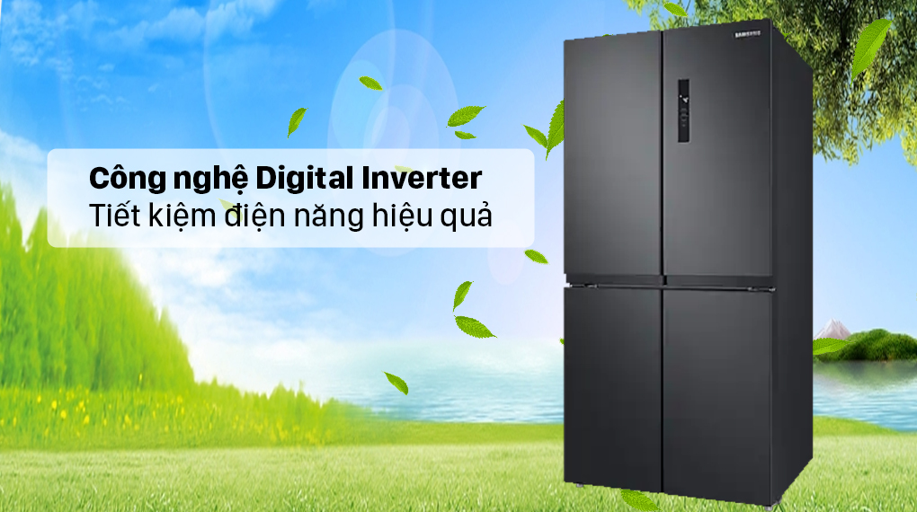 Tủ lạnh Samsung Inverter 488 lít Multi Door RF48A4000B4/SV - Ảnh 6