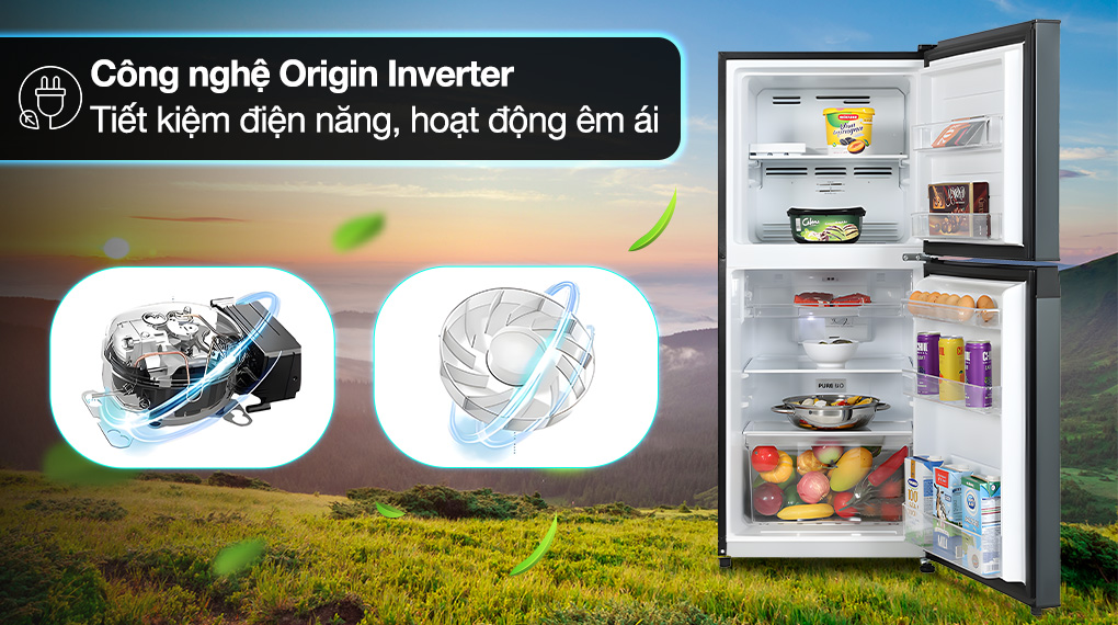 Tủ lạnh Toshiba Inverter 180 lít GR-RT234WE-PMV(52) - Ảnh 5